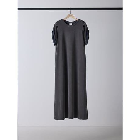 【 YENN 】 EYELETS TEE DRESS