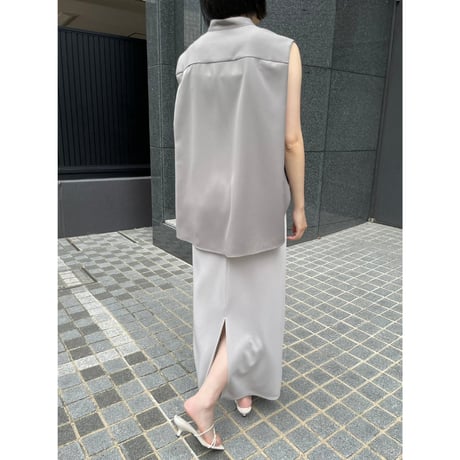 【 cafune 】rib tight skirt