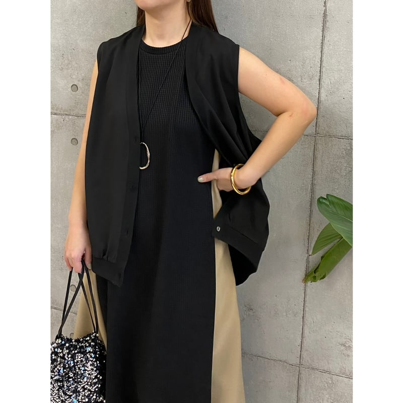 タック入りコクーンベスト ✨再入荷✨【 ROSIEE 】裾タック入りコクーンベスト | selectshop RJ