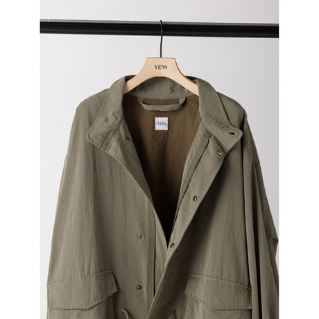 【 YENN 】　WASHED LONG COAT (納期9月上旬～中旬)