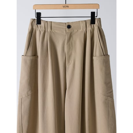 【 YENN 】 WASHED BIG PK PT
