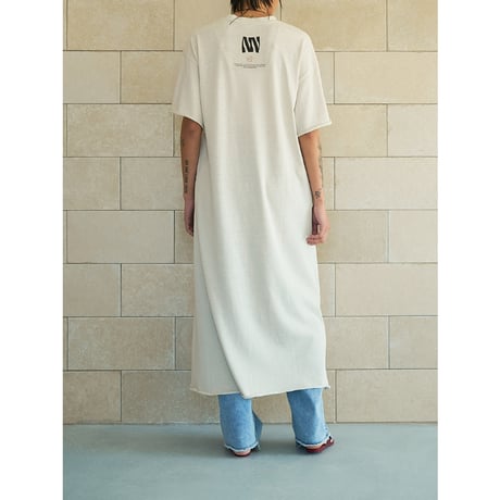【 YENN 】  LINEN TOUCH T DRESS