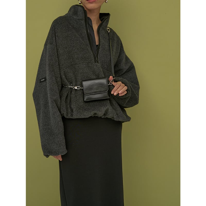 ✨限定再入荷✨【 YENN 】SHAGGY HALF ZIP JK | selectshop RJ