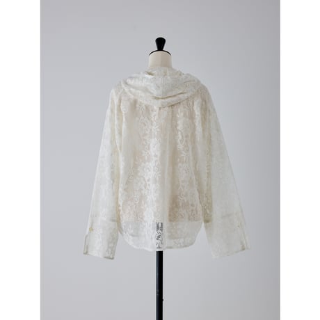 【 YENN 】 PORTABLE LACE HOODIE