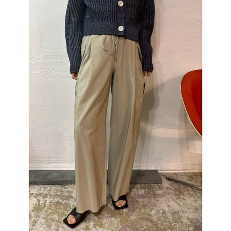 【 cafune 】　cotton cupra cargo easy pants