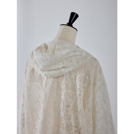 【 YENN 】 PORTABLE LACE HOODIE