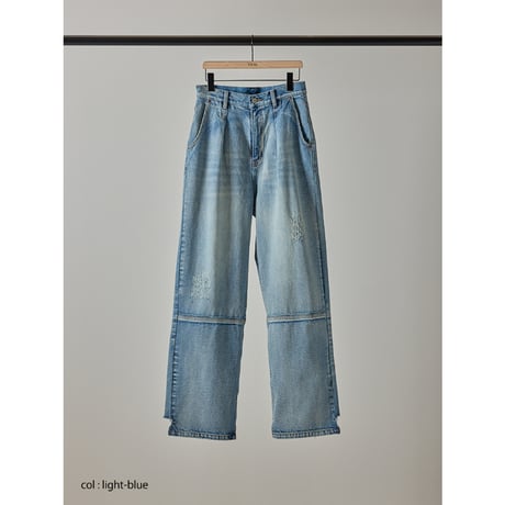 【 YENN 】HIGHRISE TUCKWIDE PT
