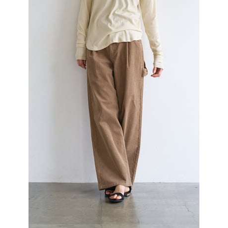 【 YENN 】　WASHED CORDUROY PT