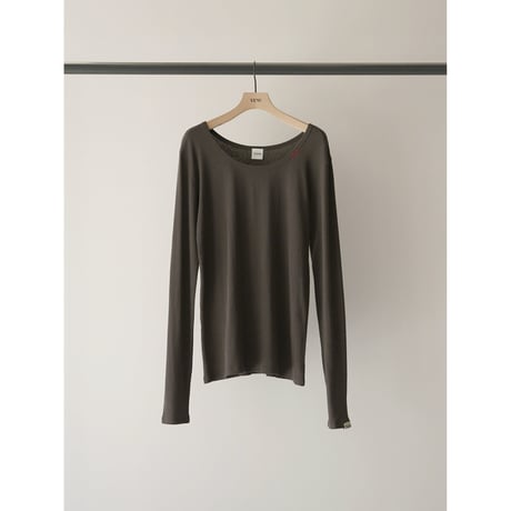 【 YENN 】　U-NECK LONG TEE