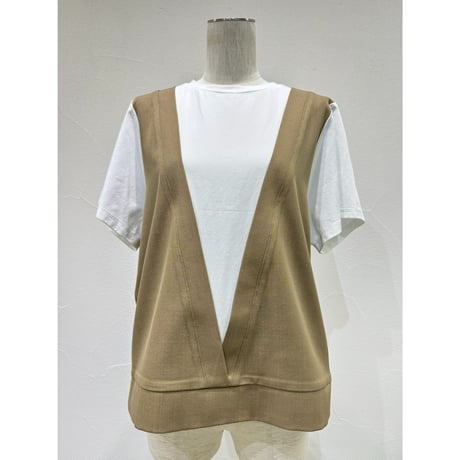 【 CYAN TOKYO 】 レイヤーライクコンビTOPS
