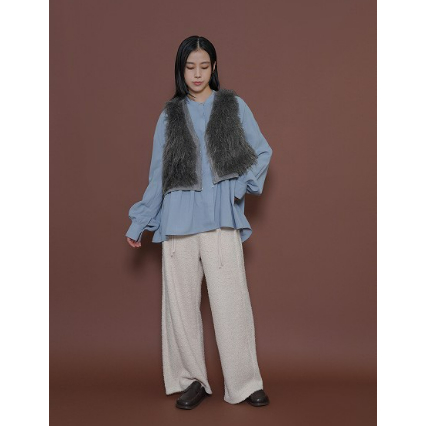 CYAN TOKYO】MIXファーZIPベスト | selectshop RJ