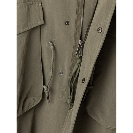 【 YENN 】　WASHED LONG COAT (納期9月上旬～中旬)