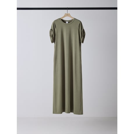 【 YENN 】 EYELETS TEE DRESS
