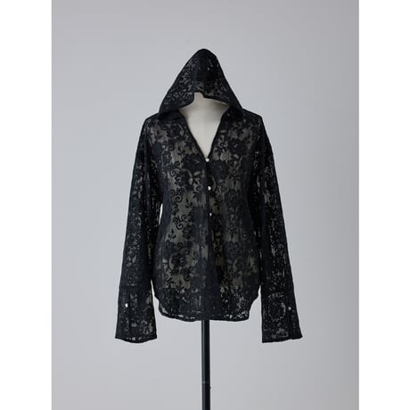 【 YENN 】 PORTABLE LACE HOODIE