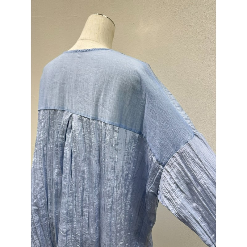 CYAN TOKYO 】グロッシーワッシャーブラウス | selectshop RJ