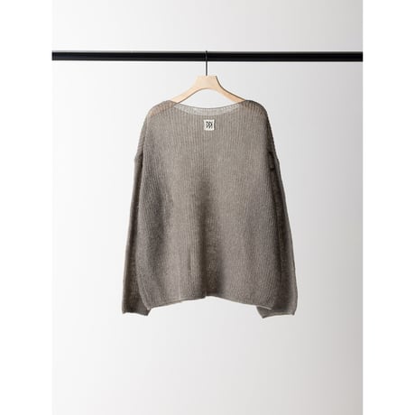 【 YENN 】　SHEER MOHAIR KNIT PO(納期：9月上旬～中旬)