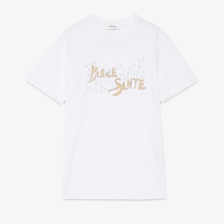 【 ottod'Ame 】  Regular cotton T-shirt Parole Sante