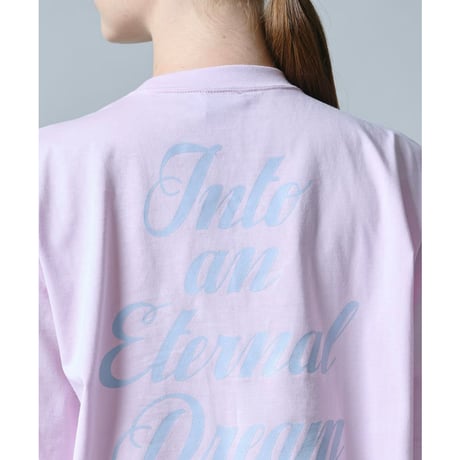 【 DSC 】　ベアフリル刺繍コットンTシャツ