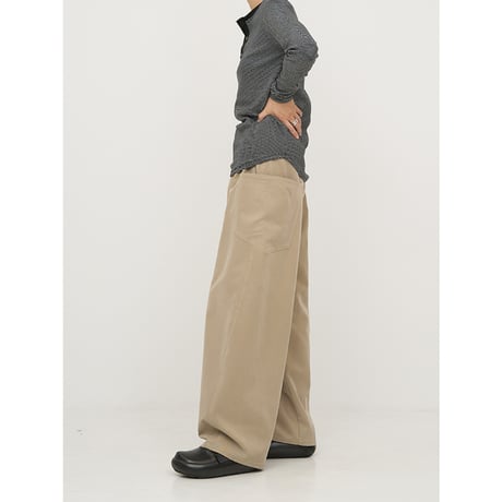 【 YENN 】 WASHED BIG PK PT