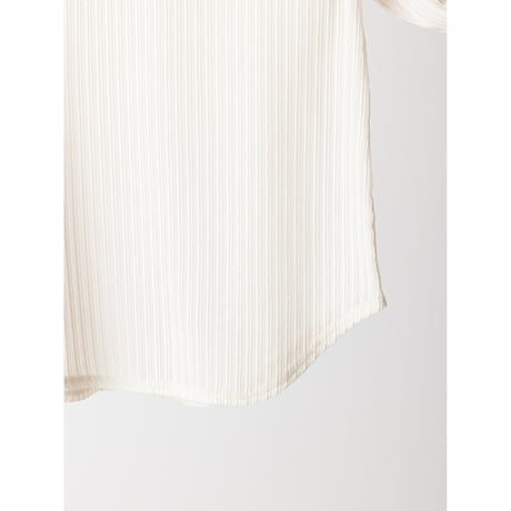 【 YENN 】　STRIPE SHEER RIB TEE