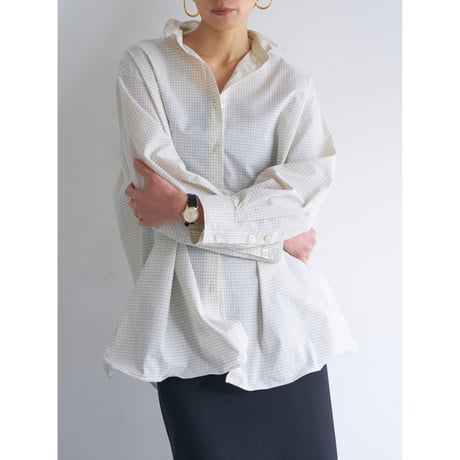 【 YENN 】　WIRED OVER SHIRT