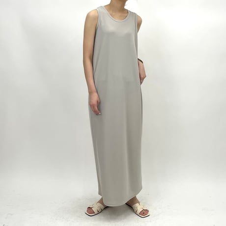 【 cafune 】rib camisole onepiece