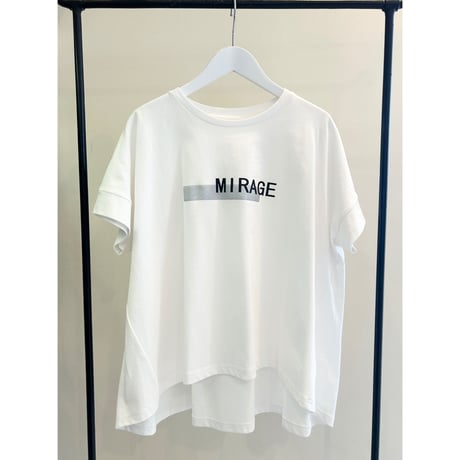 【 PASSIONE 】　ロゴ×箔プリントTee