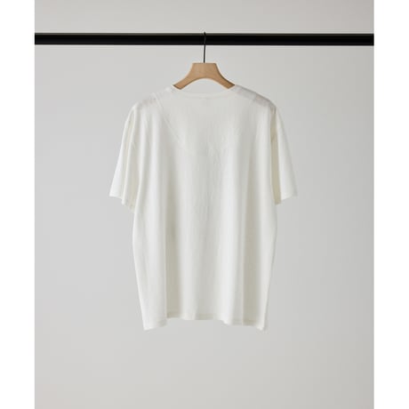 【 YENN 】 LACE FRAME LOGO TEE