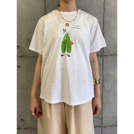 【 ROSIEE 】　女の子柄Tシャツ