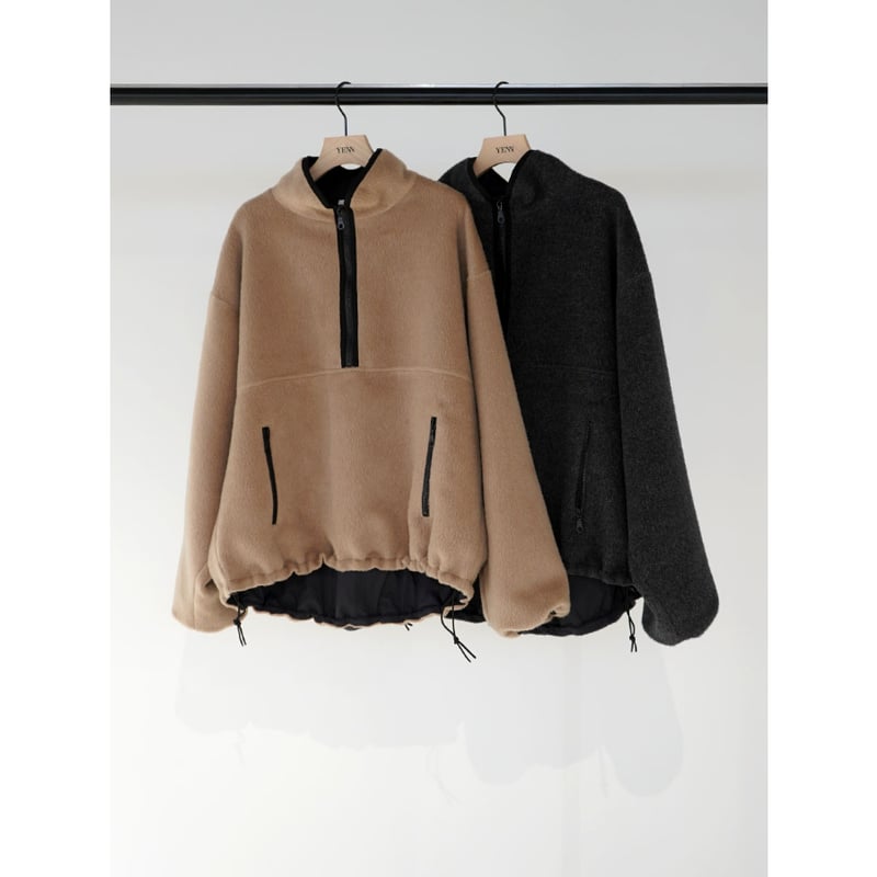 ✨限定再入荷✨【 YENN 】SHAGGY HALF ZIP JK | selectshop RJ