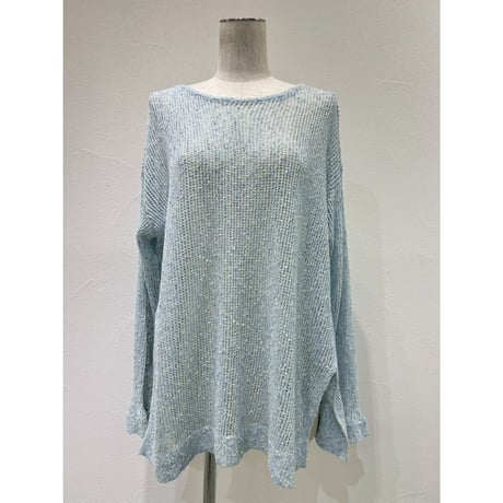 【 CYAN TOKYO 】 ネップメッシュニットTOPS