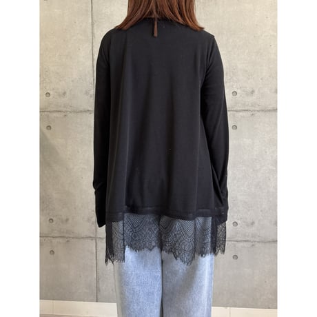 【 ROSIEE 】 大人可愛い裾レースTOPS