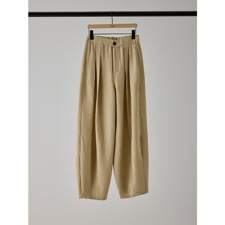 【 YENN 】 VOLUME CURVE PANTS