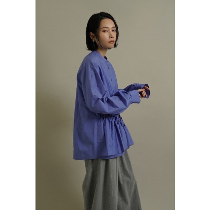 CYAN TOKYO 】ギャザーレイヤーブラウジングシャツ | selectshop RJ