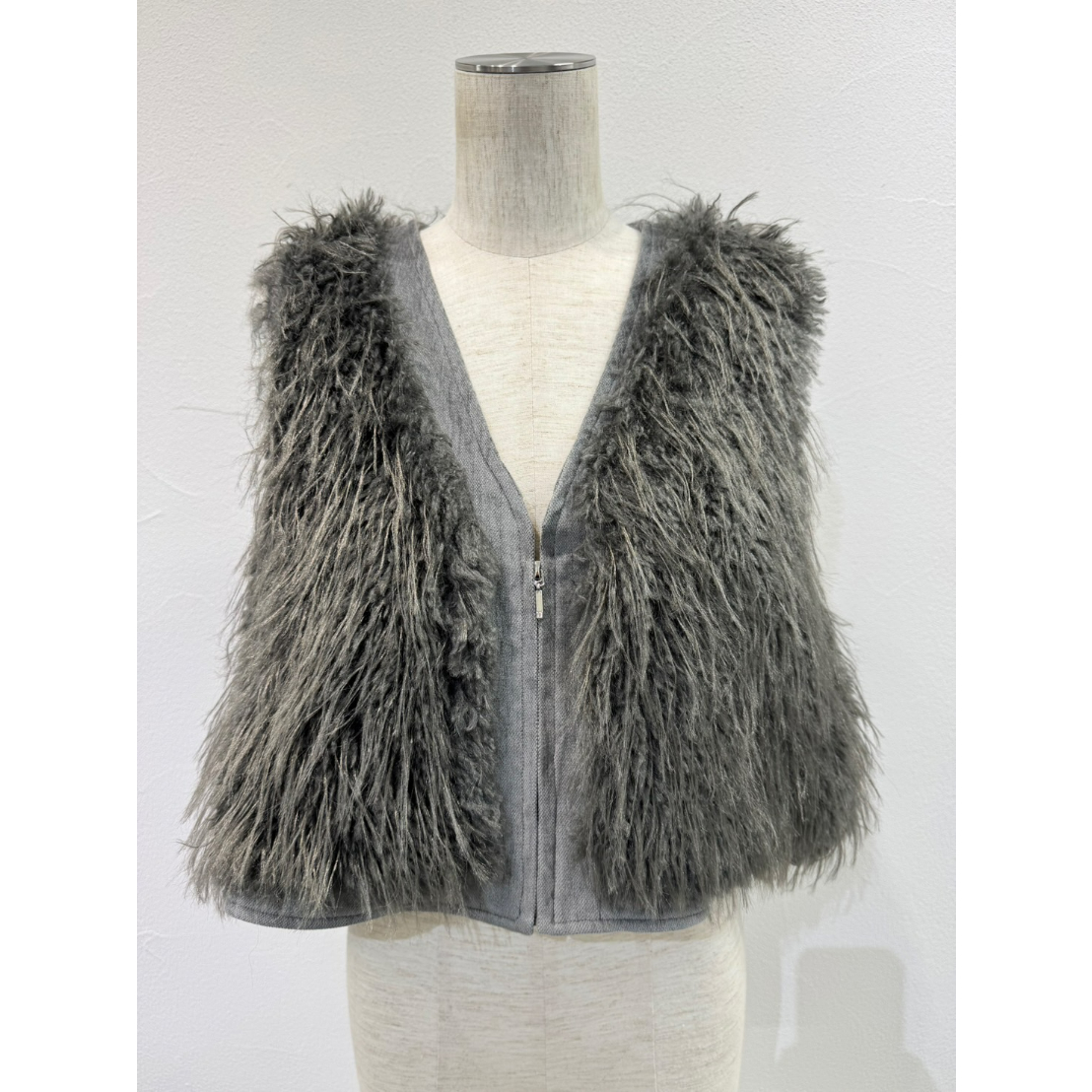 CYAN TOKYO】MIXファーZIPベスト | selectshop RJ