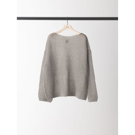 【 YENN 】　SHEER MOHAIR KNIT PO(納期：9月上旬～中旬)