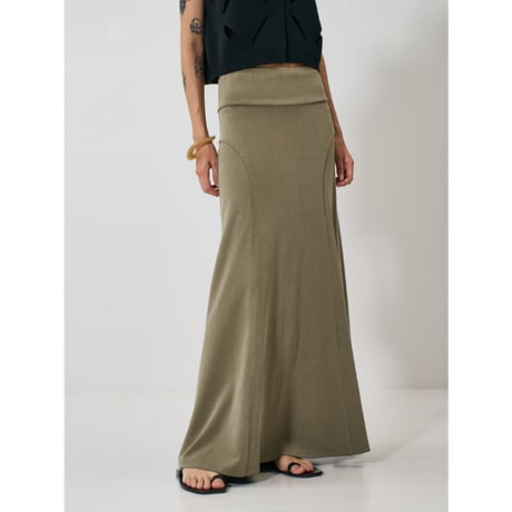 【 YENN 】 FIBRIL JERSEY SKIRT