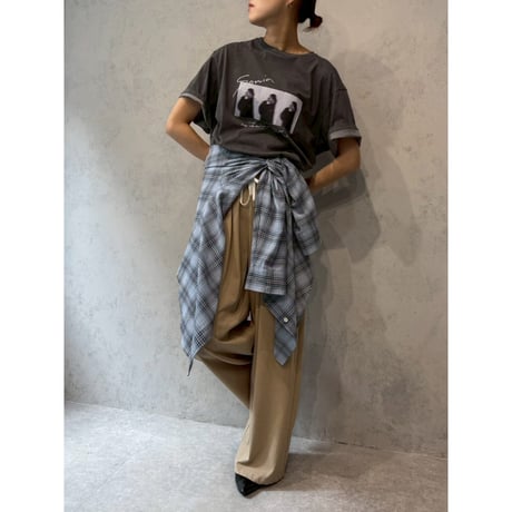 【 cafune 】　vintage like photo tee