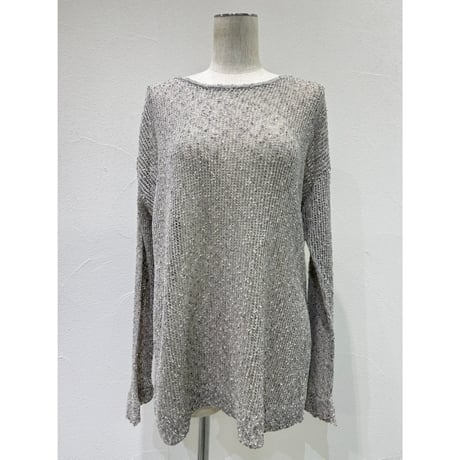 【 CYAN TOKYO 】 ネップメッシュニットTOPS