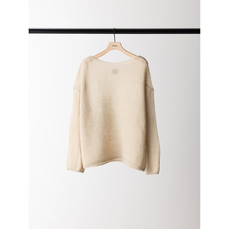 【 YENN 】　SHEER MOHAIR KNIT PO(納期：9月上旬～中旬)