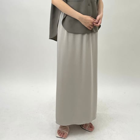 【 cafune 】rib tight skirt