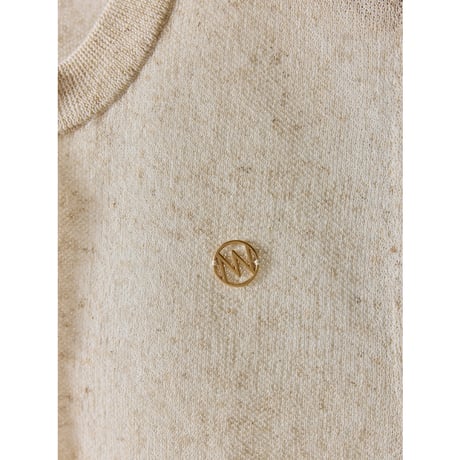 【 YENN 】 LINEN SHEER VEST