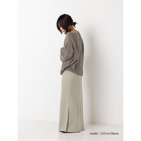 【 YENN 】　W JERSEY MAXI SK