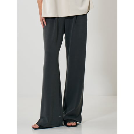 【 YENN 】 SIDE SLIT SLACKS