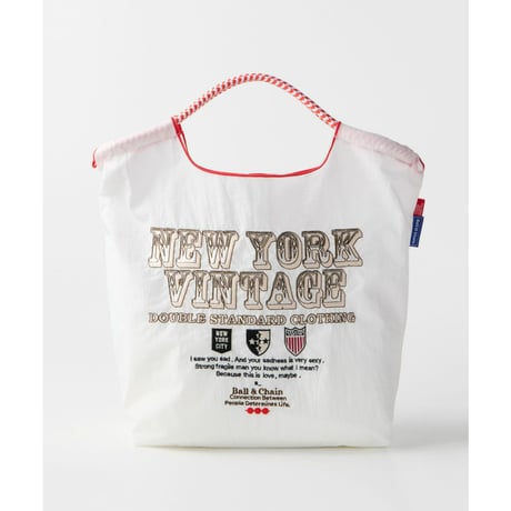 Ball&Chain / NY ヴィンテージ ショッピングバッグ