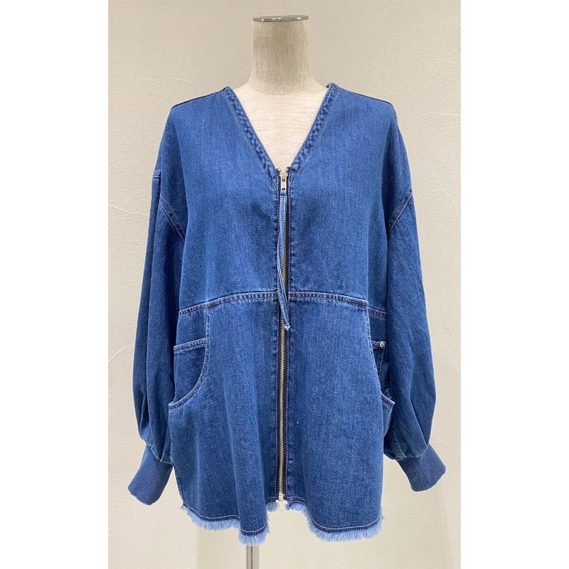 starteamデニム starteam 青デニムZIP