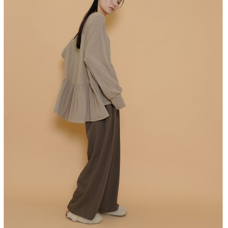 CYAN TOKYO 】ラウンドギャザーウォームドルマンTOPS | selectshop RJ