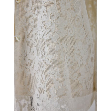 【 YENN 】 PORTABLE LACE HOODIE