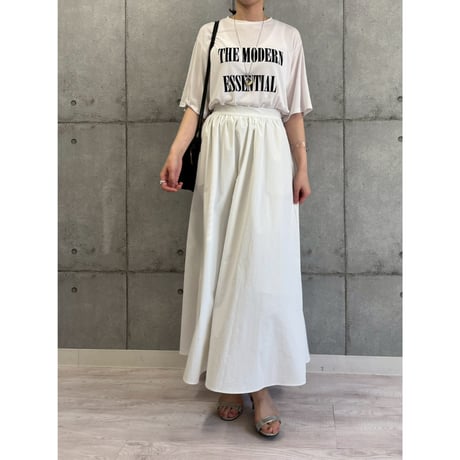 【 ROSIEE 】　ソフト風合いフロッキープリントTシャツ