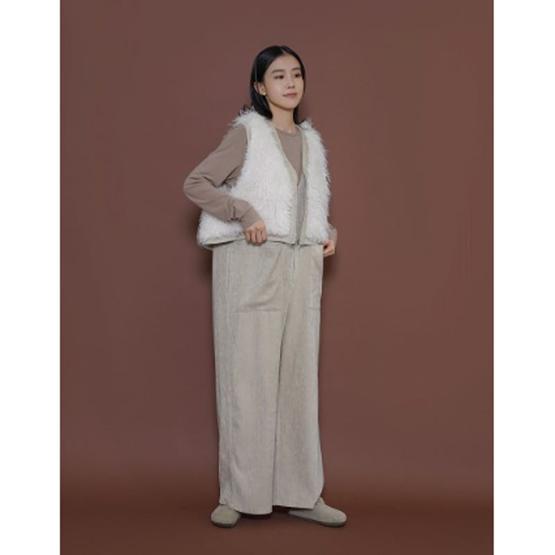 CYAN TOKYO】MIXファーZIPベスト | selectshop RJ